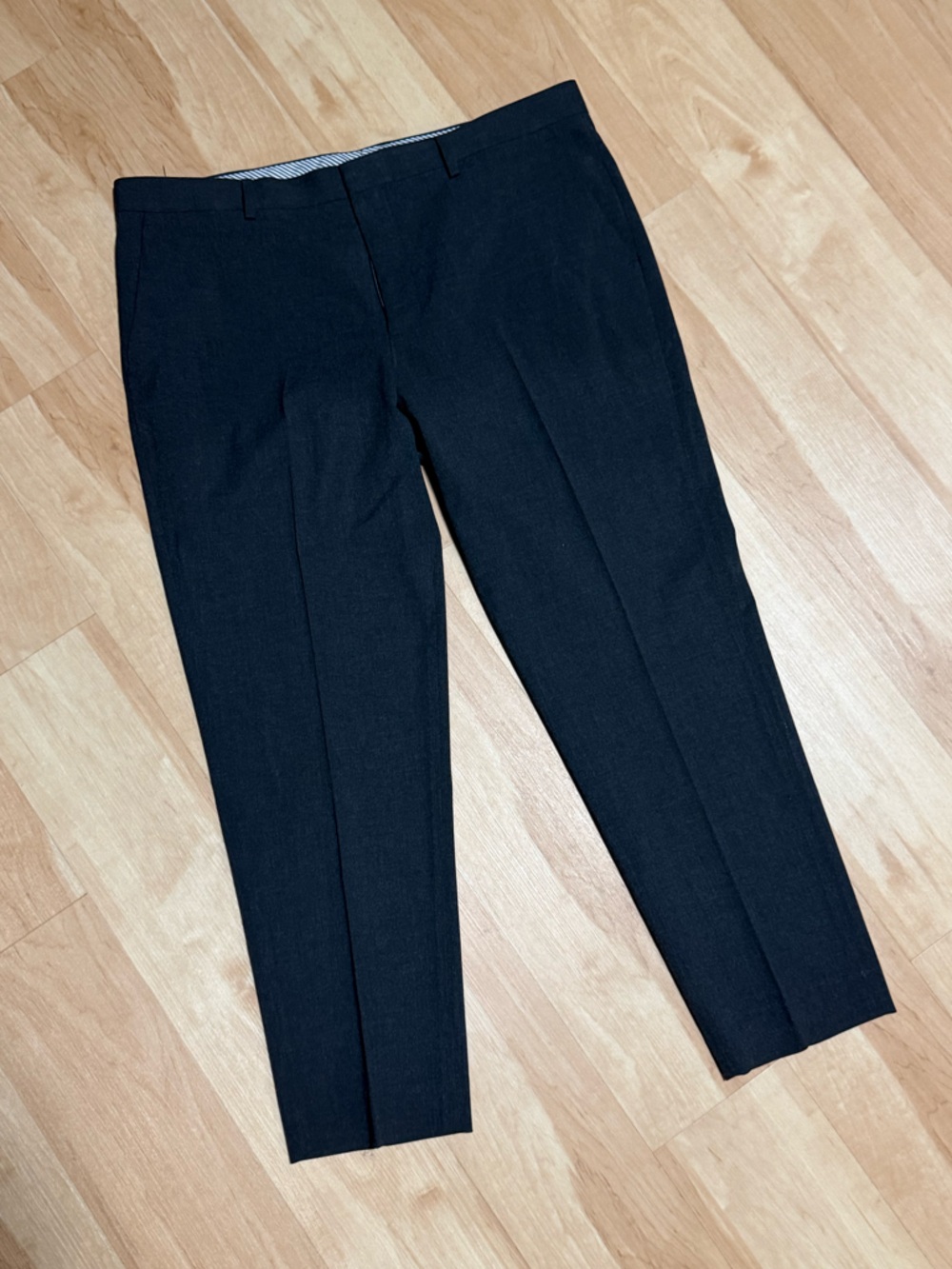 Men's Charcoal Dress Pants